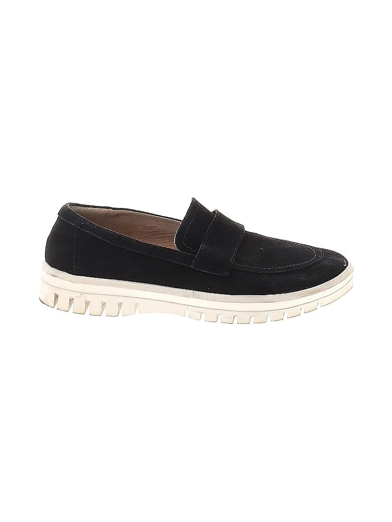 Pre-owned Blondo Flats In Black