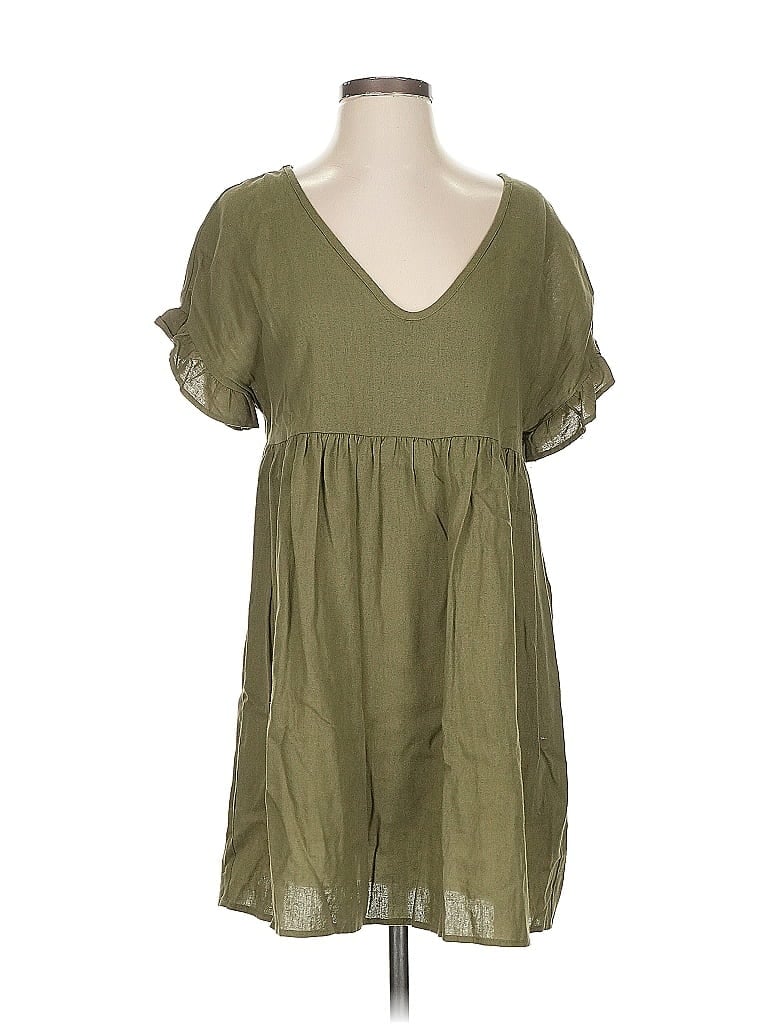 Pre-owned Urban Renewal Casual Dress In Green