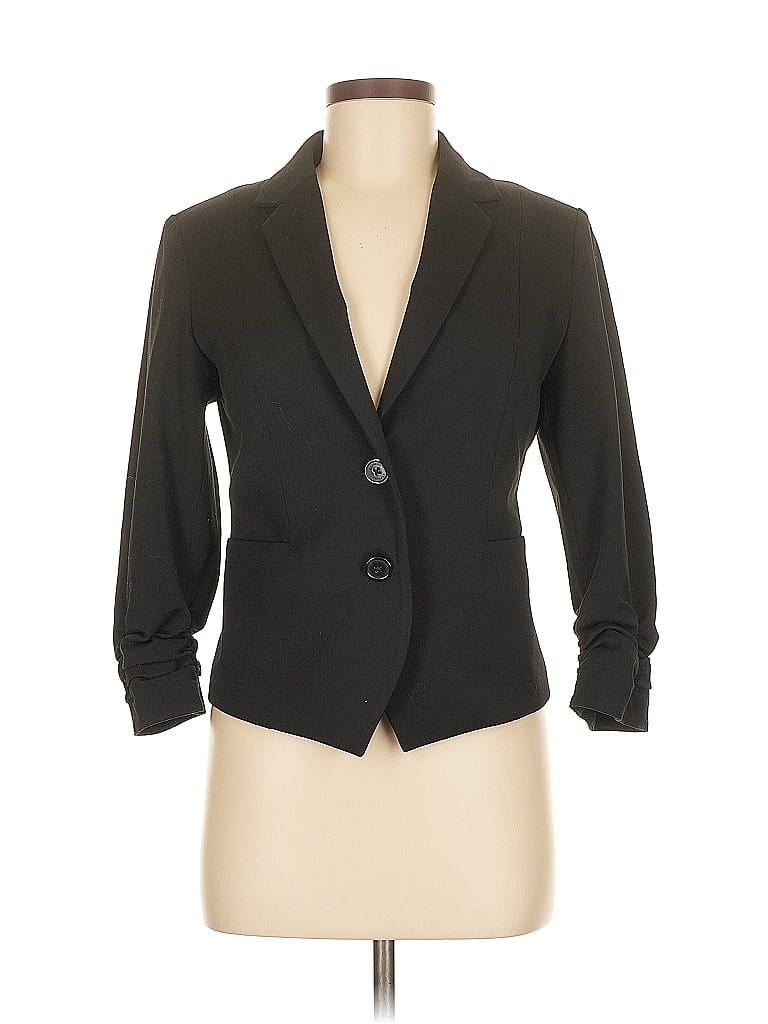 Pre-owned Express Blazer Jacket In Black