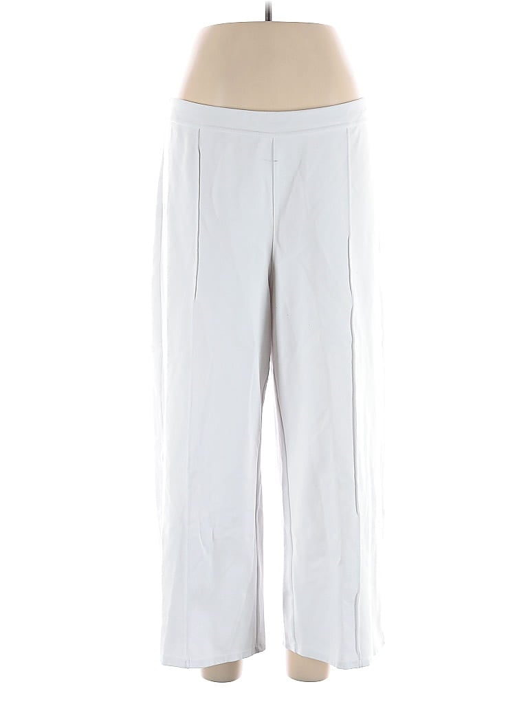 Pre-owned Jjill Track Pants In Silver