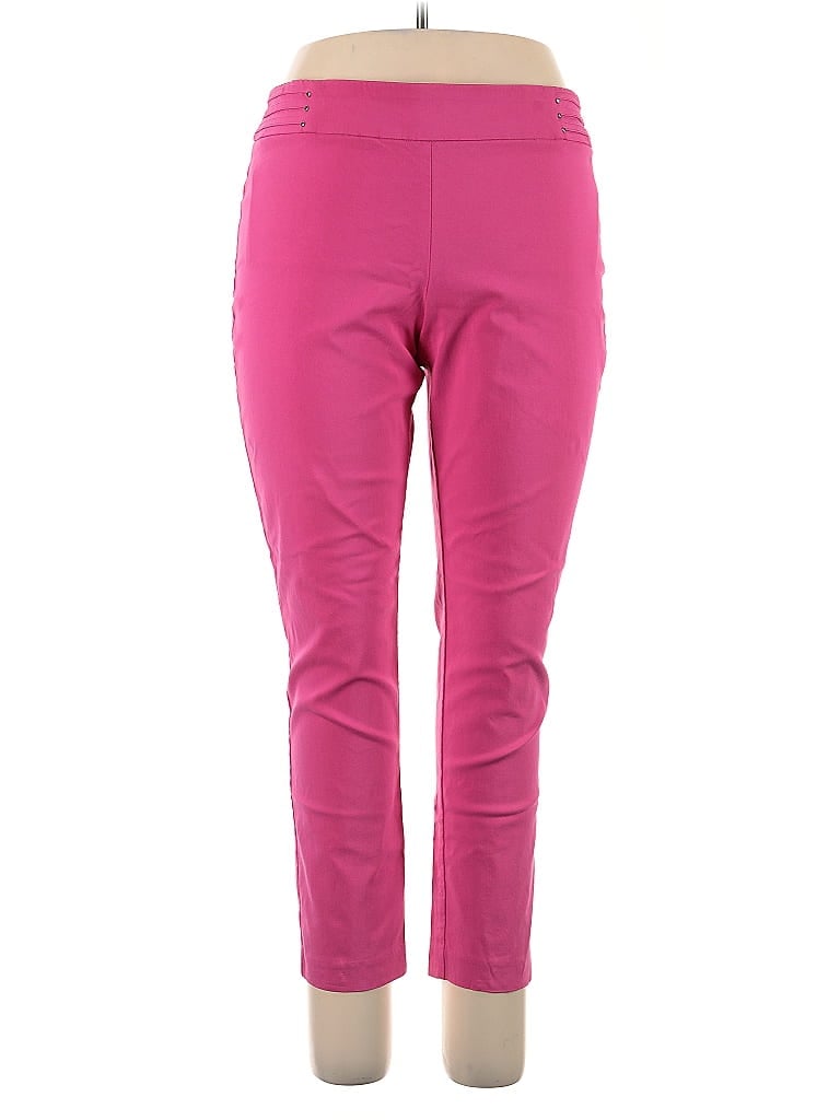 Pre-owned Jm Collection Active Pants In Pink