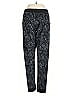 Cuddl Duds Paisley Black Casual Pants Size S - photo 2