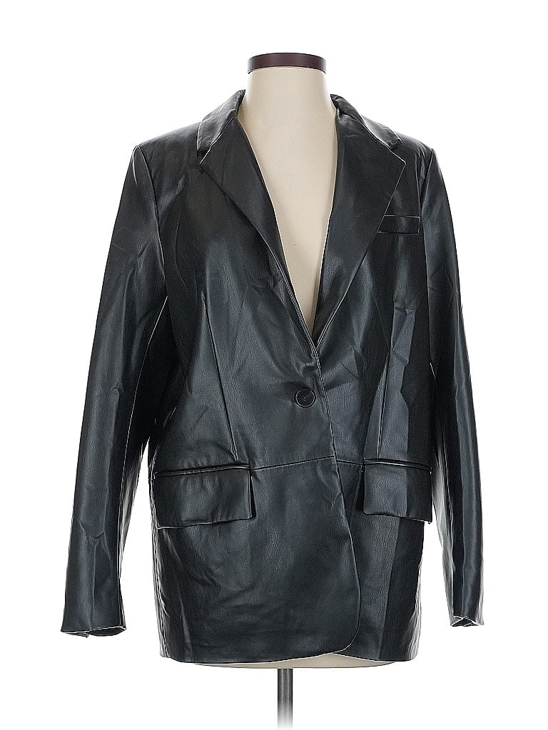 Click to view more detailed imagery on our partner's website Pre-owned Zara Blazer Jacket In Black