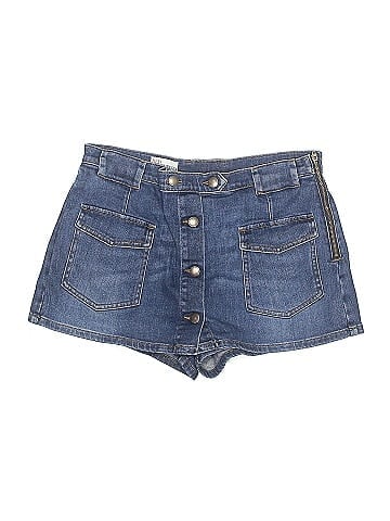 RED Valentino Denim Shorts (view 1)