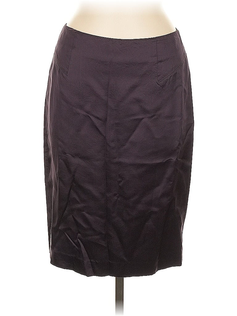Pre-owned Magaschoni Formal Skirt In Purple