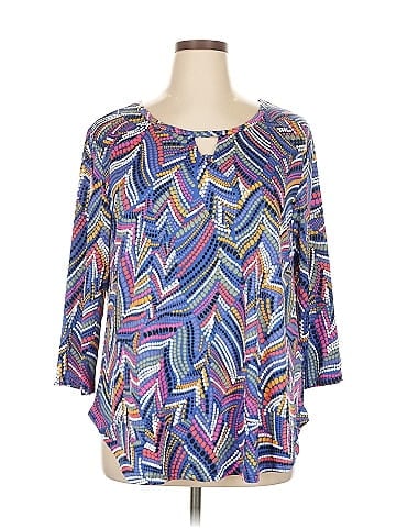 Ruby Rd. 3/4 Sleeve Blouse (view 1)