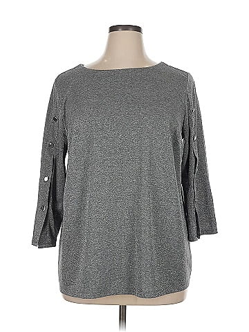 Liz Claiborne Career 3/4 Sleeve Top (view 1)