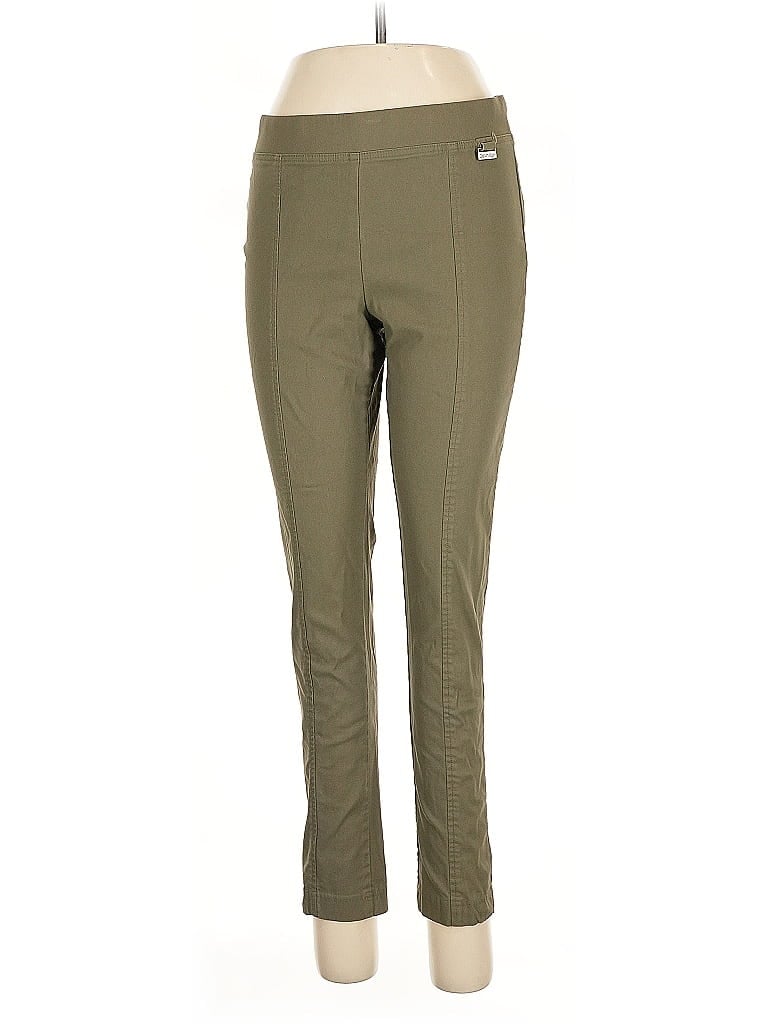 Pre-owned Calvin Klein Casual Pants In Green