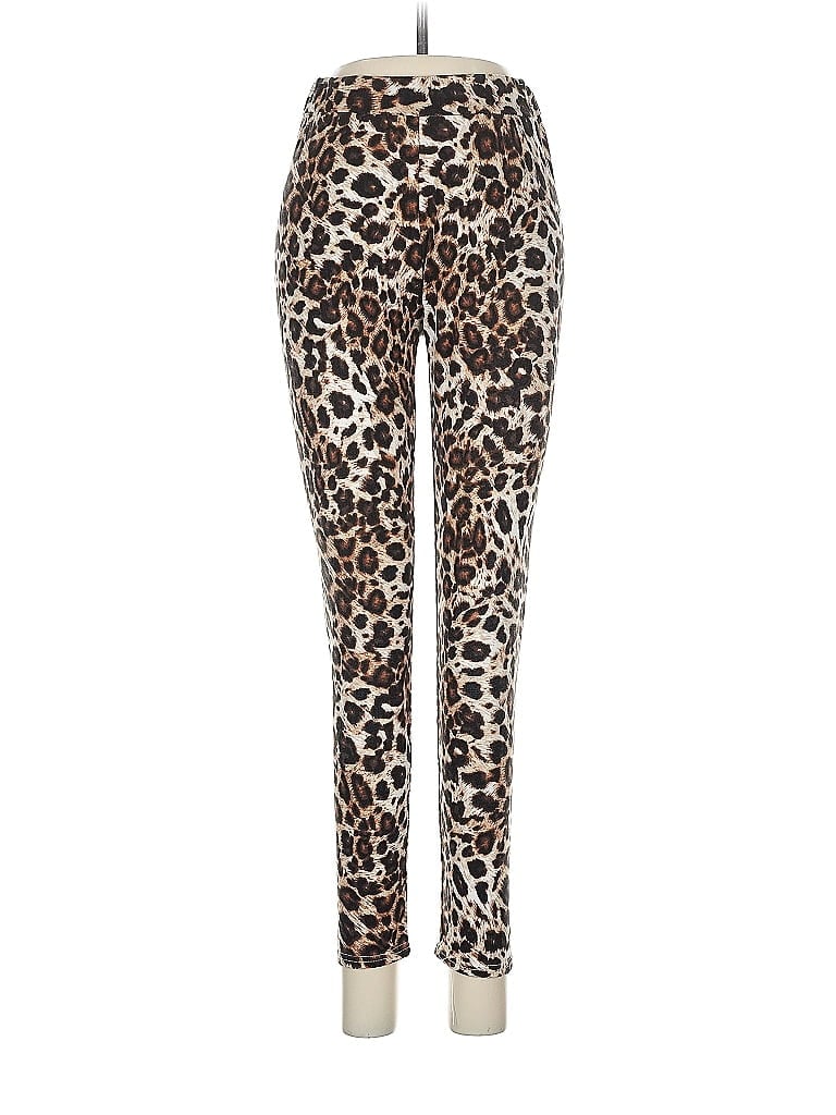 Pre-owned Unbranded Leggings In Brown