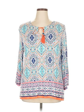 Ruby Rd. 3/4 Sleeve Blouse (view 1)