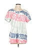 LIVI Tie-dye Pink Short Sleeve T-Shirt Size 10 - 12 - photo 1