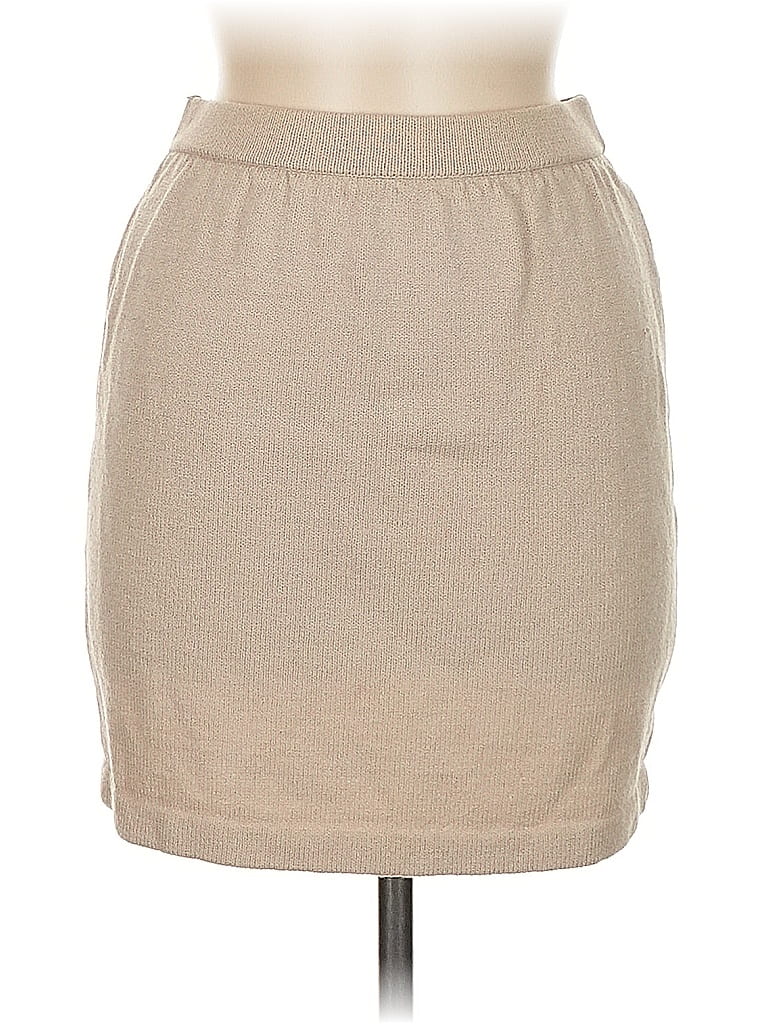 Pre-owned St. John Collection By Marie Gray Casual Skirt In Brown