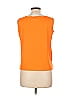 Susan Graver 100% Spandex Orange Sleeveless T-Shirt Size 10 - photo 2