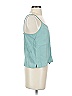 Carlisle 100% Silk Teal Sleeveless Top Size 2 - photo 4