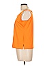 Susan Graver 100% Spandex Orange Sleeveless T-Shirt Size 10 - photo 4