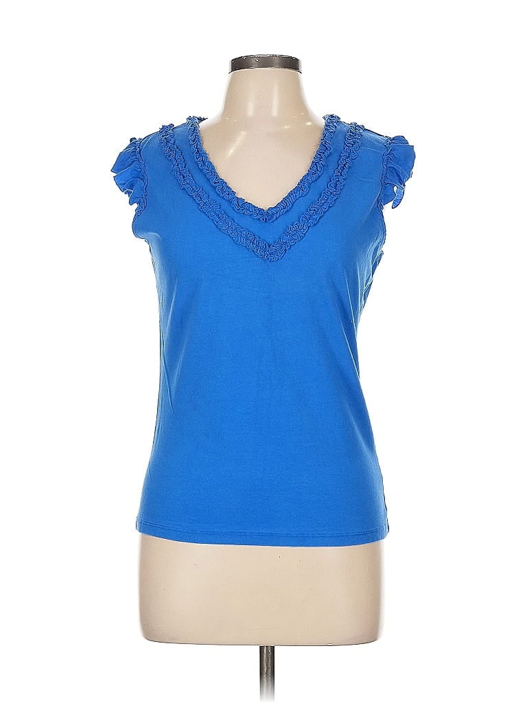 Fresh Produce Blue Sleeveless Top Size L - photo 1