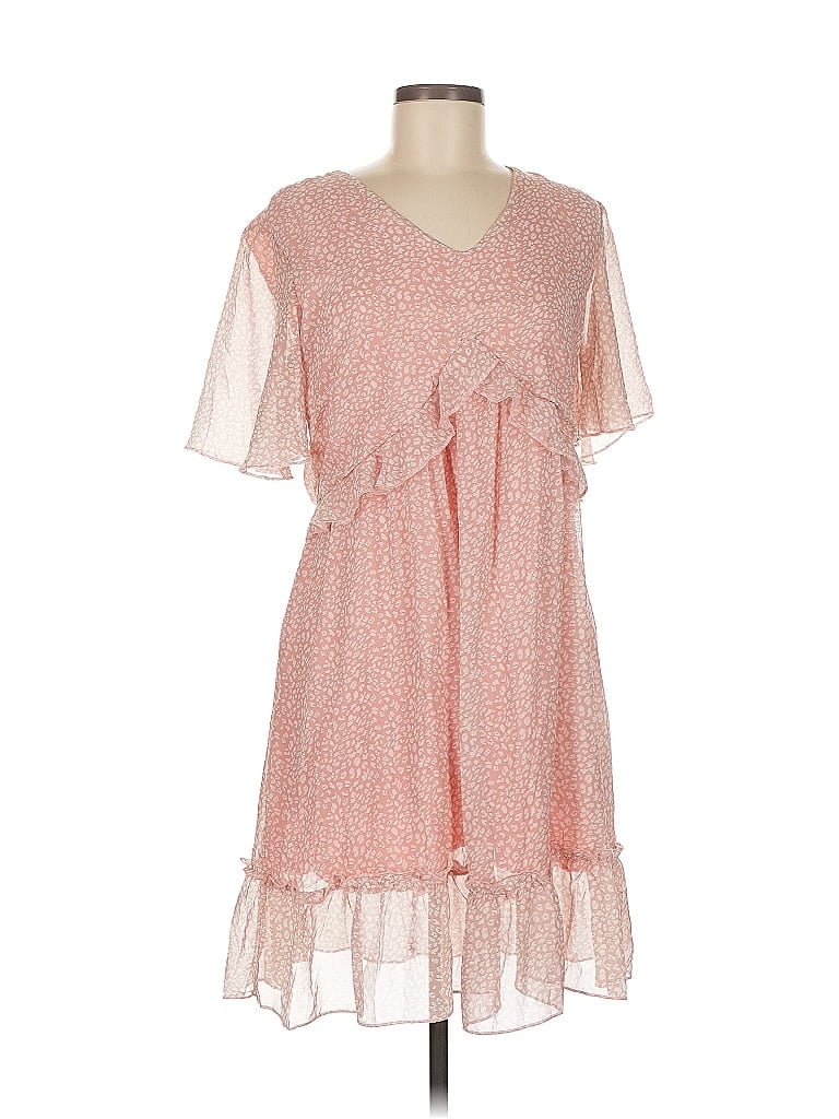 Pre-owned Unbranded Casual Dress In Pink