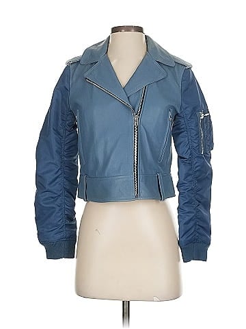 Sandro Faux Leather Jacket (view 1)
