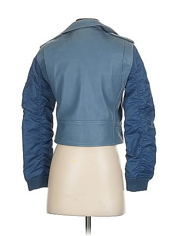 Sandro Faux Leather Jacket (view 2)