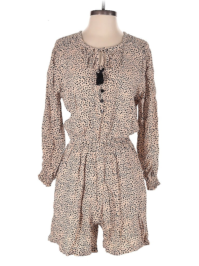 Pre-owned Beachgold Romper In Brown