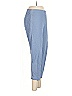 Habitat 100% Cotton Solid Blue Casual Pants Size XS - photo 3