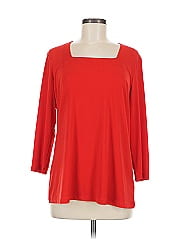 Susan Graver 3/4 Sleeve T Shirt