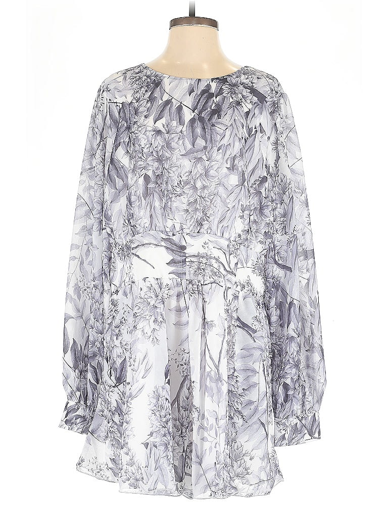 Pre-owned In The Style Romper In Silver