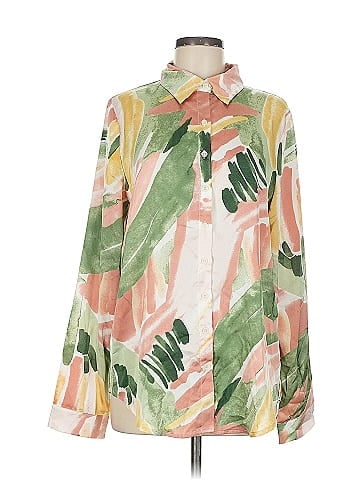 LA Hearts Long Sleeve Blouse (view 1)