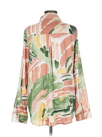 LA Hearts Long Sleeve Blouse (view 2)