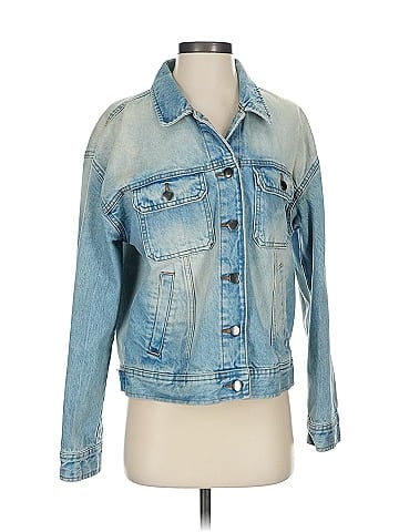 Something Navy Denim Jacket (view 1)