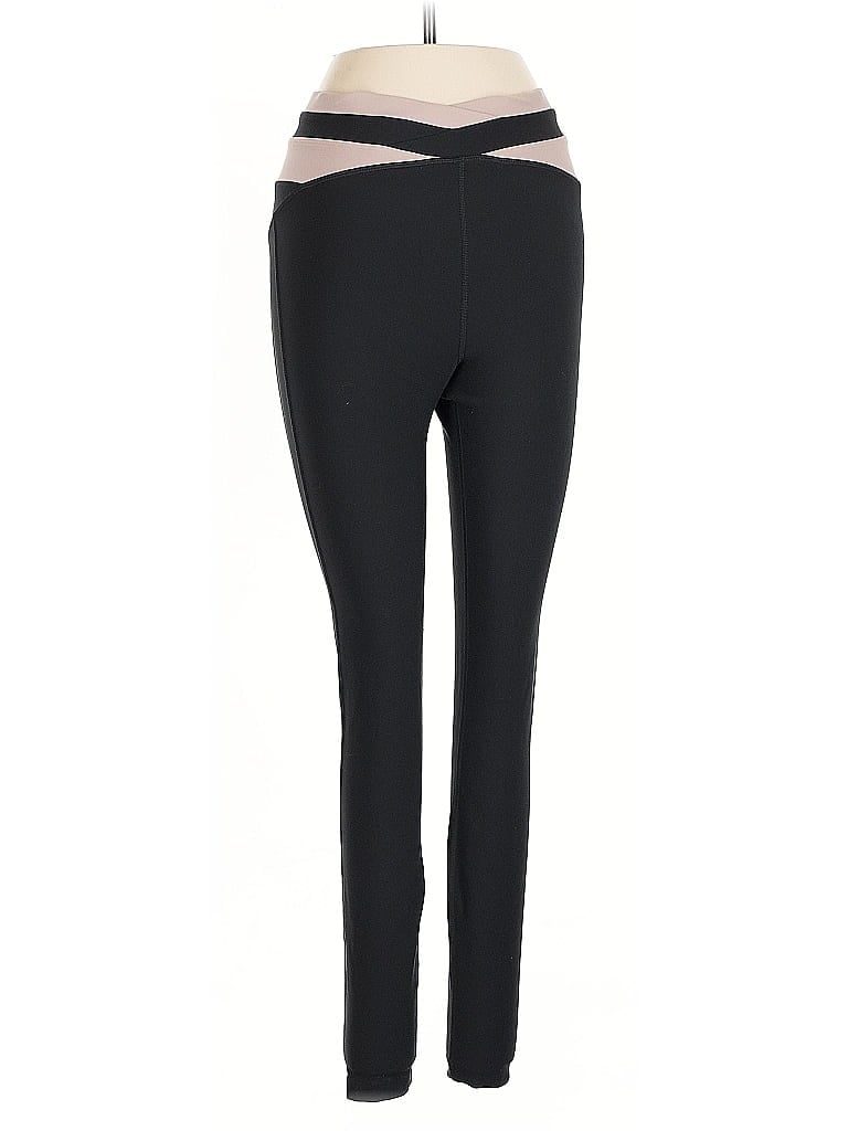 Pre-owned Calme Active Pants In Black