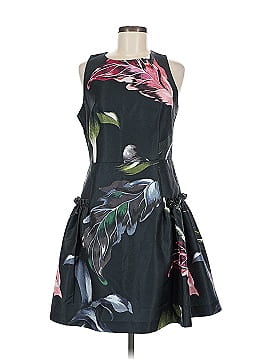 Ted Baker ロングドレス黒 新品！テッドベイカー Ted Baker フォーマルワンピース S 黒