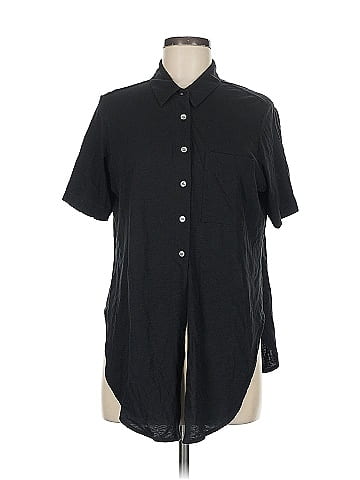 Theory Short Sleeve Button-Down Shirt (view 1)