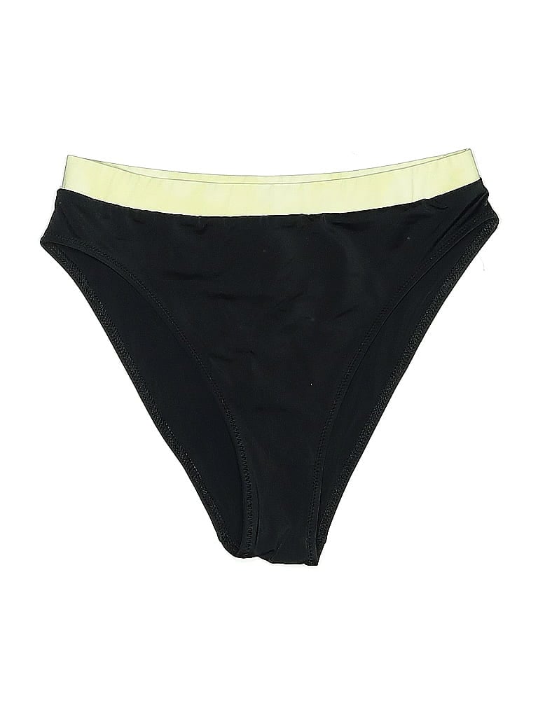 Solid & Striped Black Swimsuit Bottoms Size M - photo 1