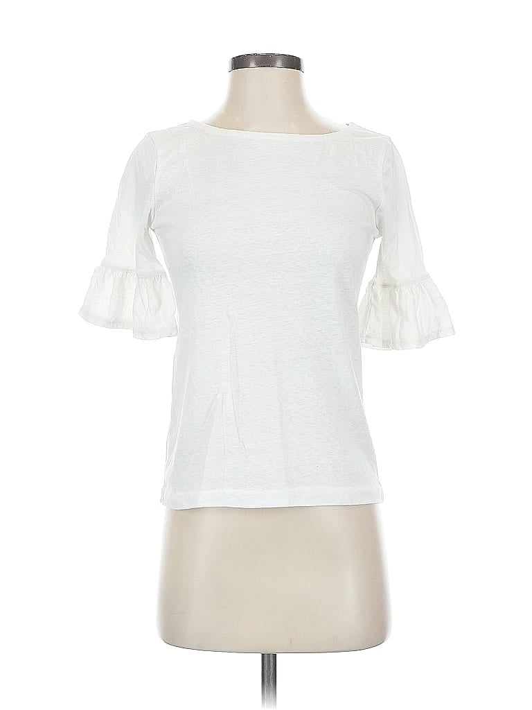 Pre-owned J.crew Mercantile Short Sleeve T-shirt In White