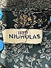 Nicholas 100% Viscose Paisley Black Cocktail Dress Size 0 - photo 7