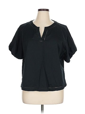 Soft Surroundings Short Sleeve Blouse (view 1)