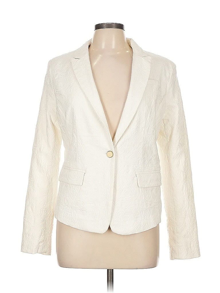 Pre-owned Kenar Blazer Jacket In White