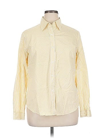 Lafayette 148 New York Long Sleeve Button-Down Shirt (view 1)