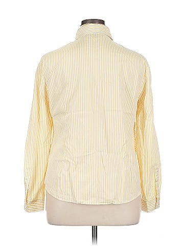 Lafayette 148 New York Long Sleeve Button-Down Shirt (view 2)