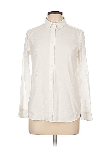 Uniqlo Long Sleeve Button-Down Shirt (view 1)