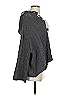 Pol 100% Polyester Gray Green Poncho Size S - photo 3