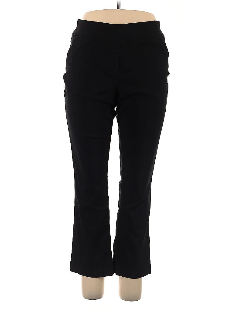 Pre-owned Alia Casual Pants In Black