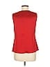 St. John Red Sleeveless Blouse Size 8 - photo 2