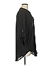 All in Favor 100% Polyester Black 3/4 Sleeve Blouse Size M - photo 3