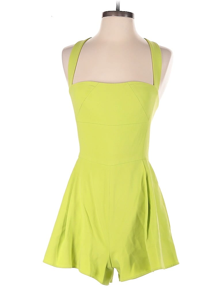 Black Halo Green Romper Size 2 - photo 1