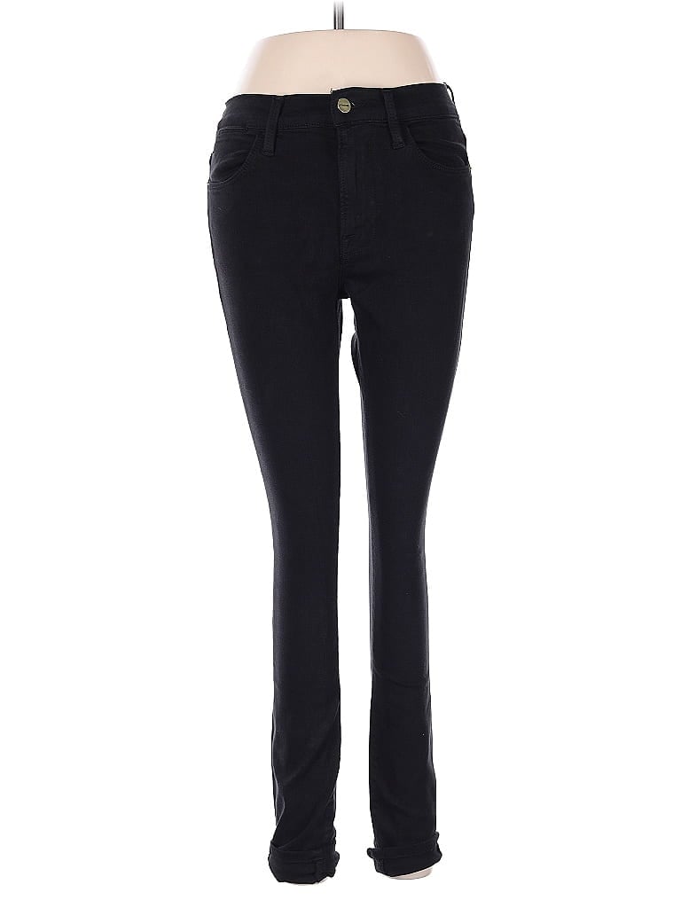 Pre-owned Frame Jeggings In Black