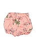 Tea 100% Cotton Tropical Pink Shorts Size 6-9 mo - photo 1