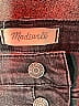 Madewell Chevron-herringbone Blue Gray Jeans Size 26 waist - photo 4