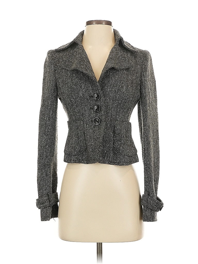 Pre-owned Esprit Blazer Jacket In Gray